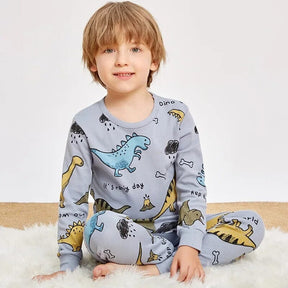 Pijama Infantil Manga Longa em Algodão