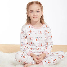 Pijama Infantil Manga Longa em Algodão