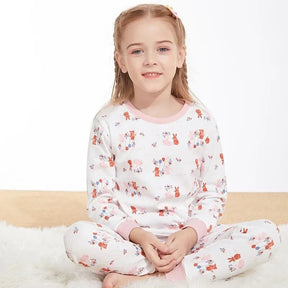 Pijama Infantil Manga Longa em Algodão