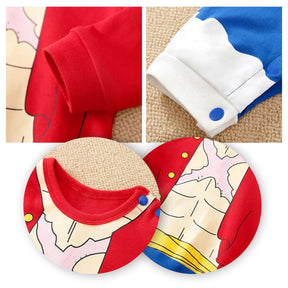 Macacão Bebê Cosplay Anime