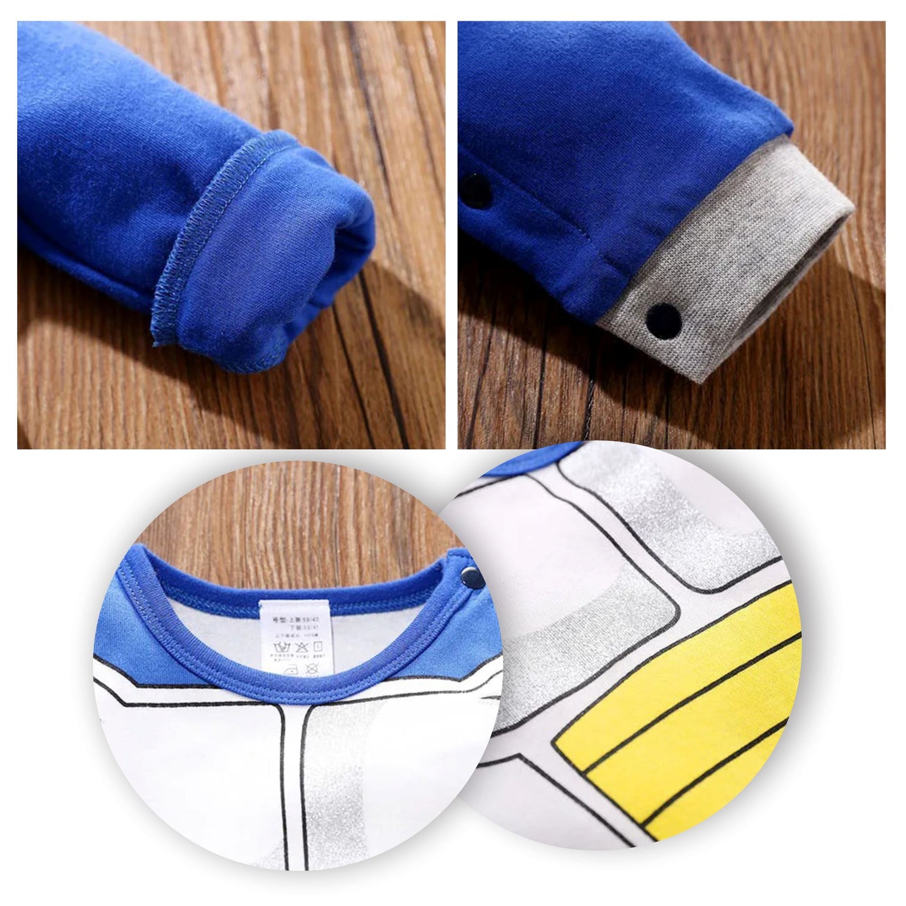 Macacão Bebê Cosplay Anime