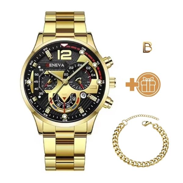 Relógio Elegance + Brinde Pulseira
