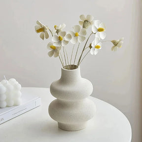 Vaso Decorativo Cerâmico Estilo Nórdico para Sala