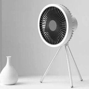 Ventilador de Coluna Portátil Recarregável de Mesa PowerBreeze