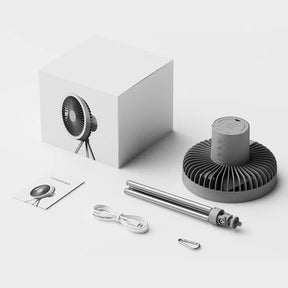 Ventilador de Coluna Portátil Recarregável de Mesa PowerBreeze