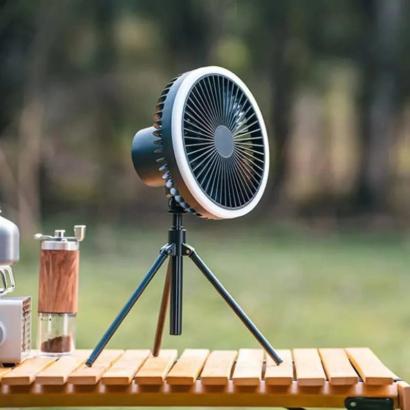 Ventilador de Coluna Portátil Recarregável de Mesa PowerBreeze