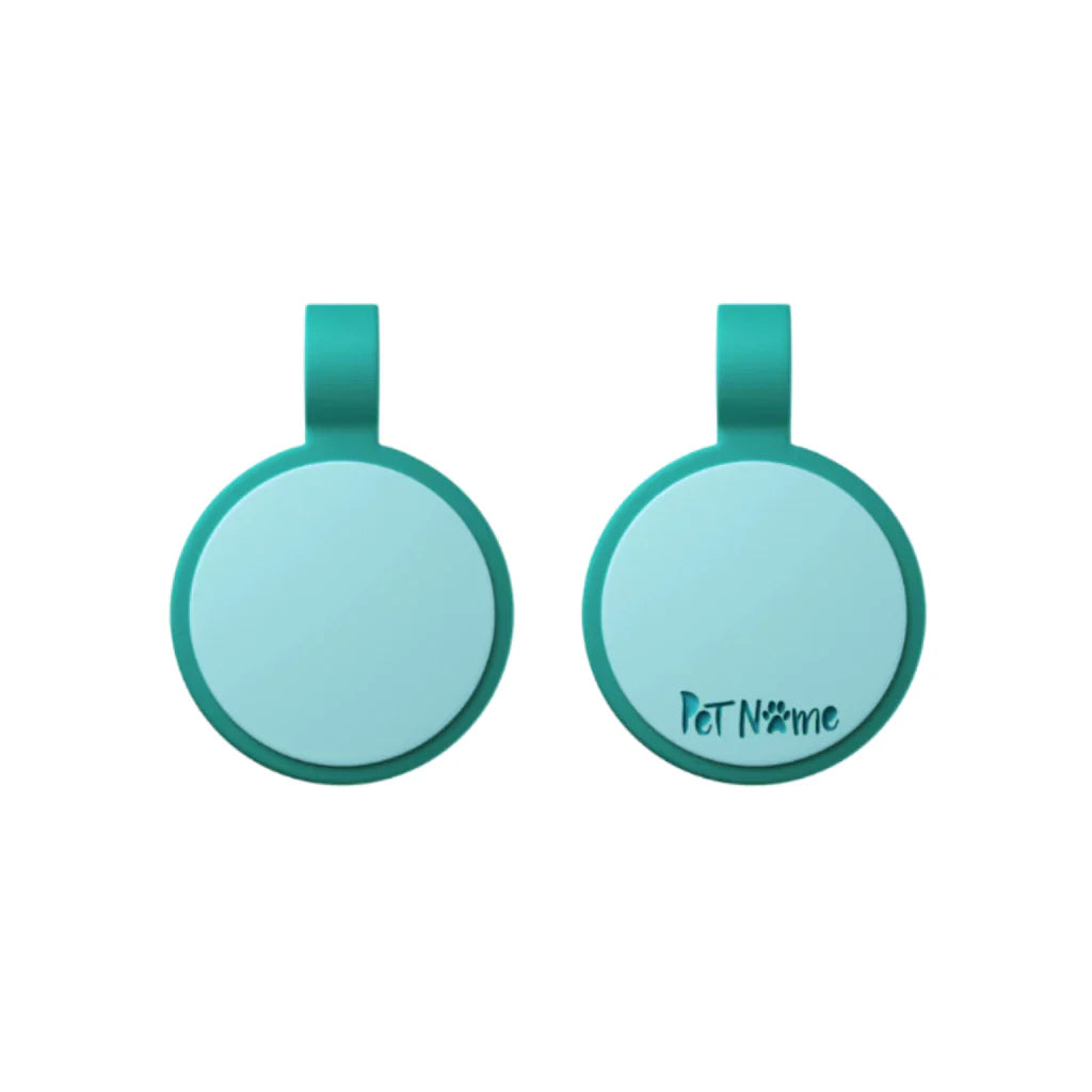 Placa de Identificação Pet em Borracha Silicone | Mini Candy