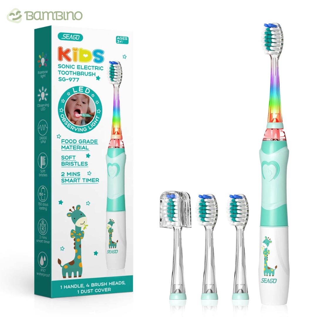 Escova de Dente Elétrica Infantil