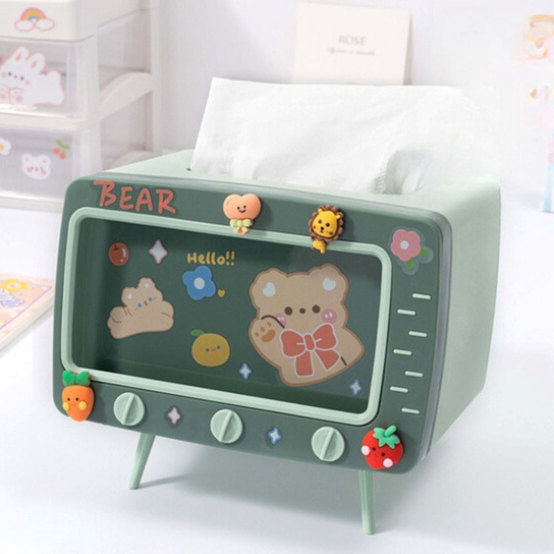 Suporte para Celular + Porta Lenços Umedecidos Infantil