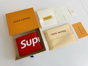 Carteira Supreme x Louis Vuitton